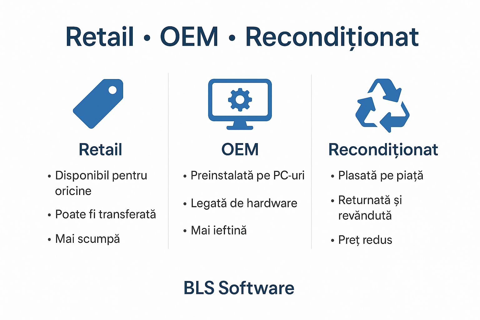 Licențele software: ghid complet pentru Windows și Office